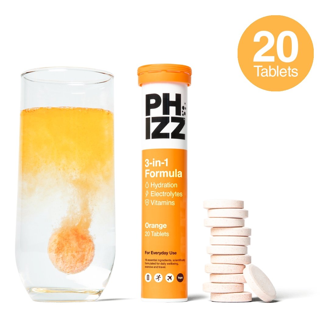 3-in-1 Hydration, Electrolytes & Vitamins Tablets