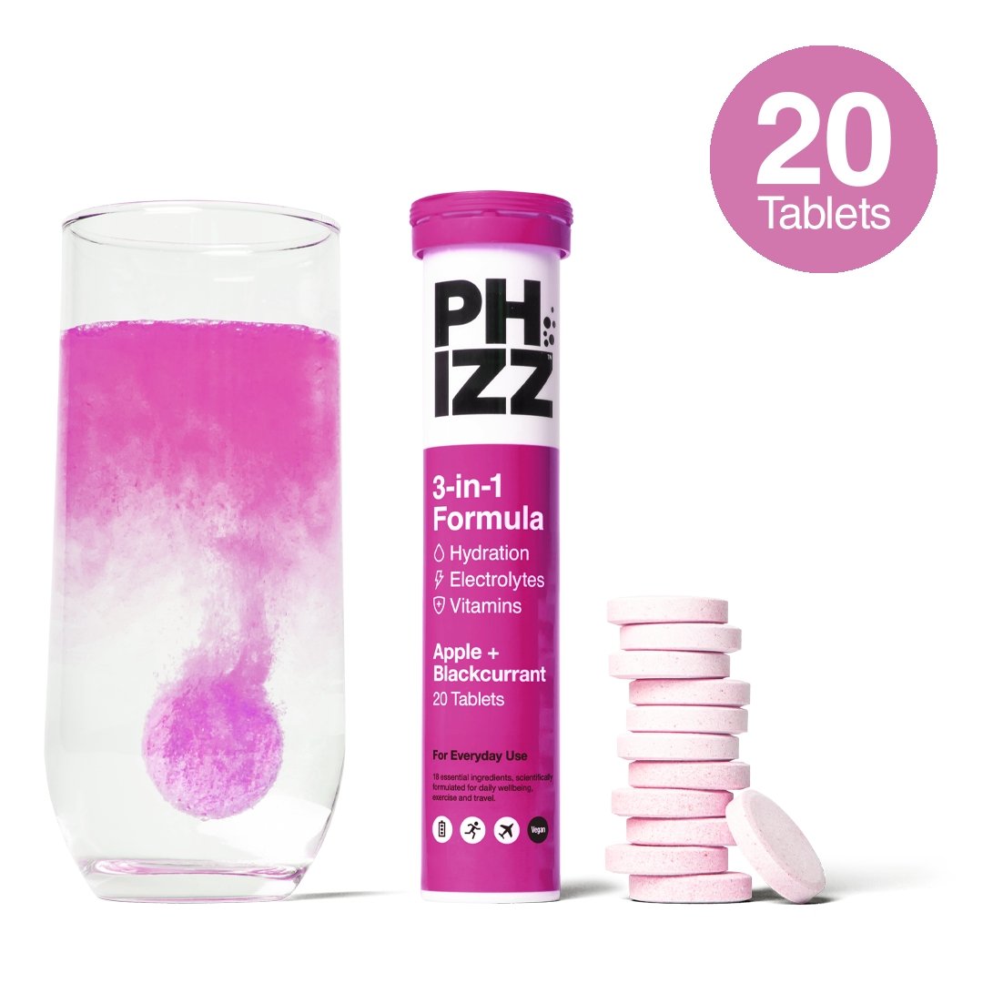 3-in-1 Hydration, Electrolytes & Vitamins Tablets