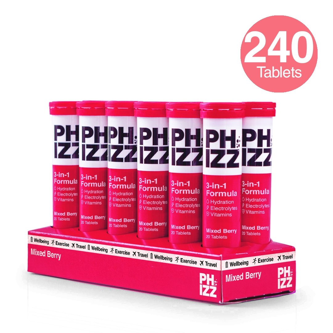 3-in-1 Hydration, Electrolytes & Vitamins Tablets