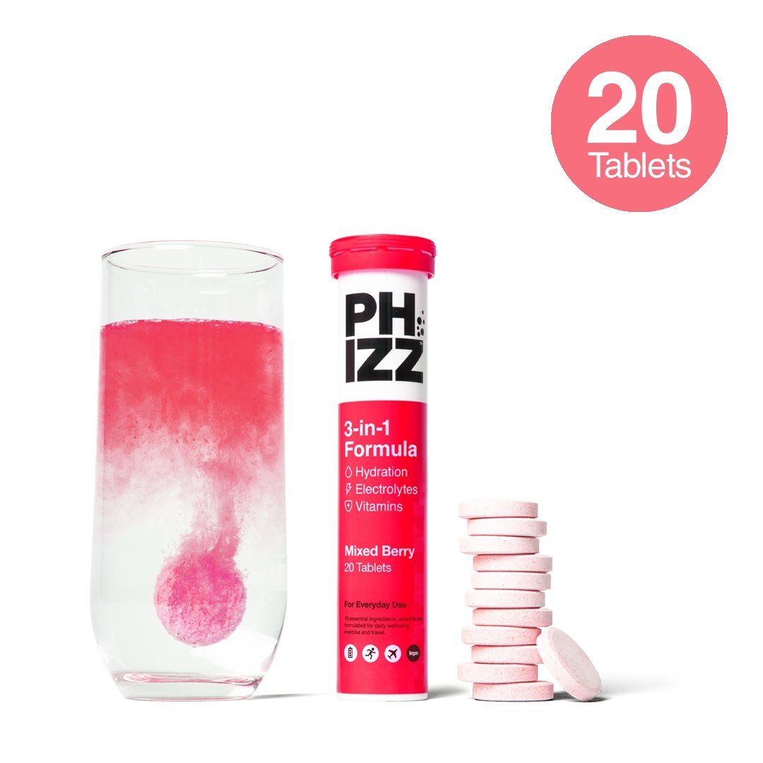3-in-1 Hydration, Electrolytes & Vitamins Tablets