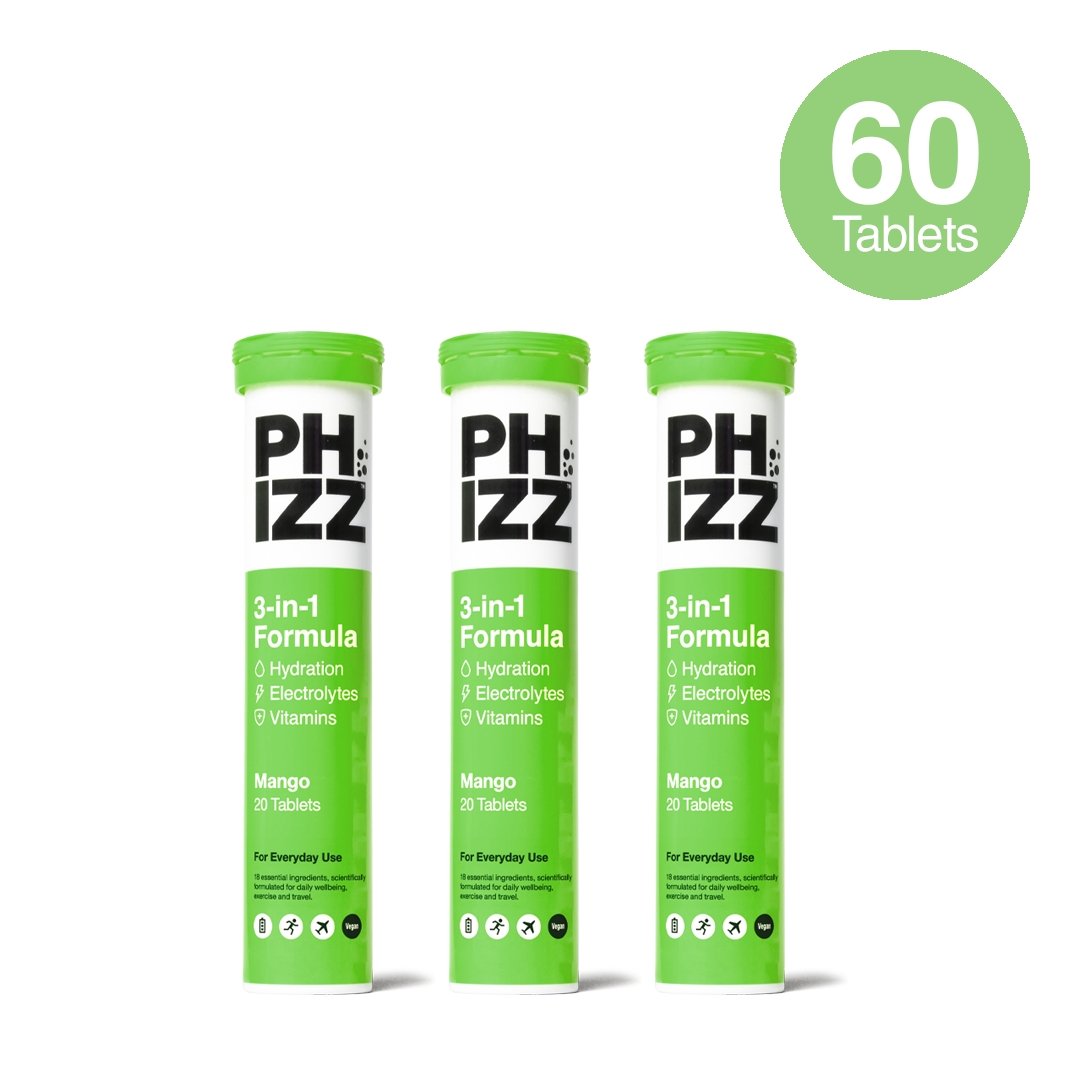 3-in-1 Hydration, Electrolytes & Vitamins Tablets