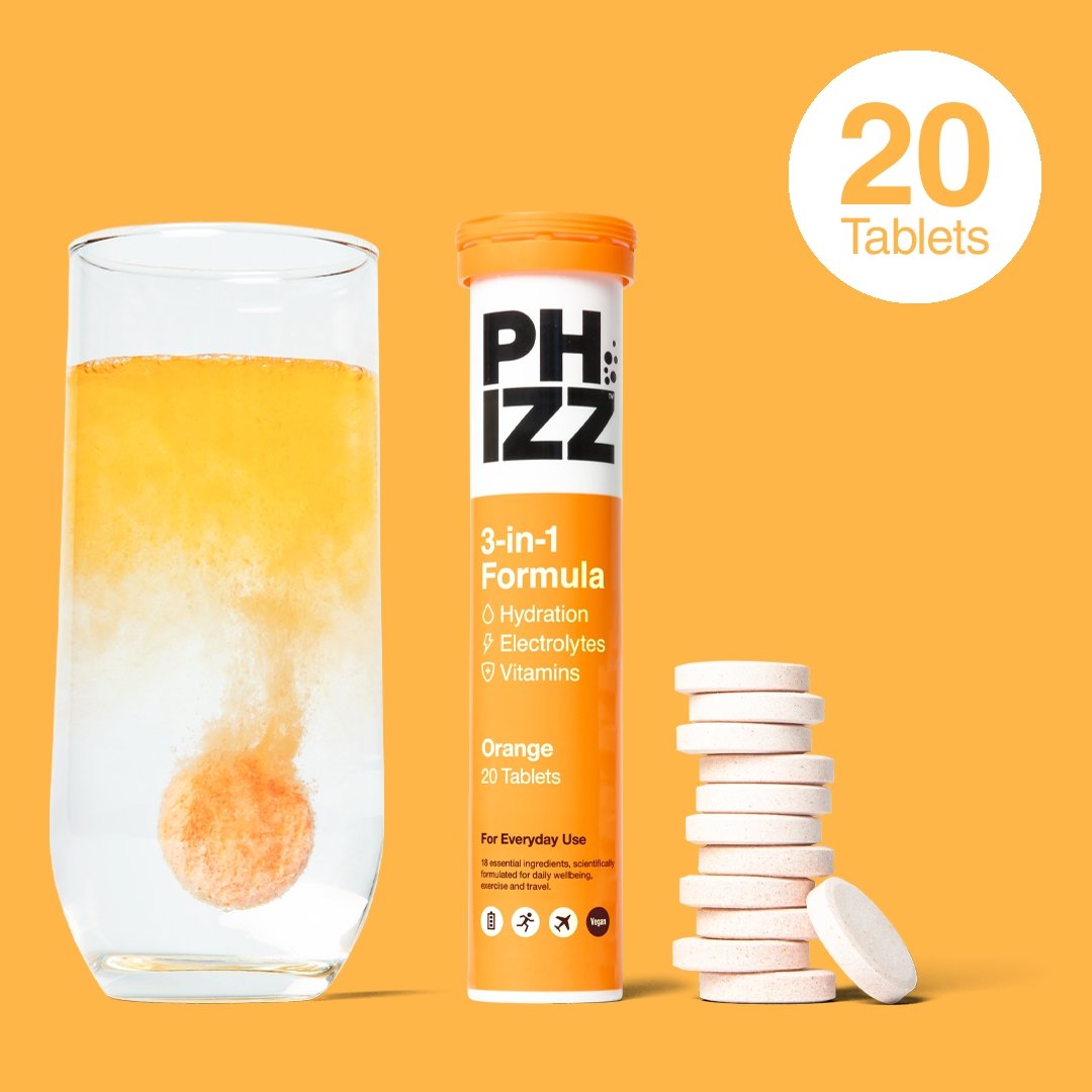 3-in-1 Hydration, Electrolytes & Vitamins Tablets