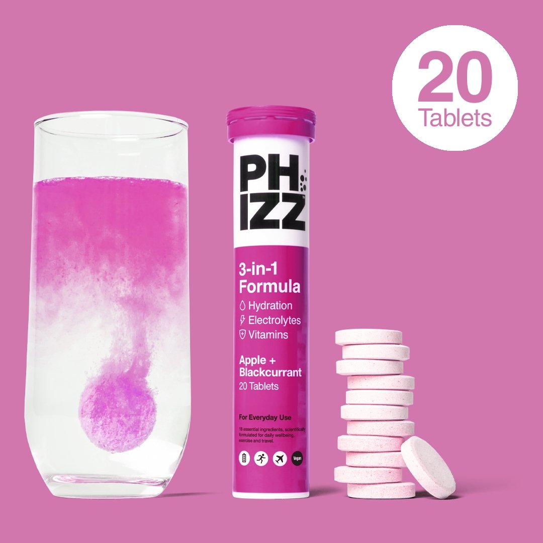 3-in-1 Hydration, Electrolytes & Vitamins Tablets