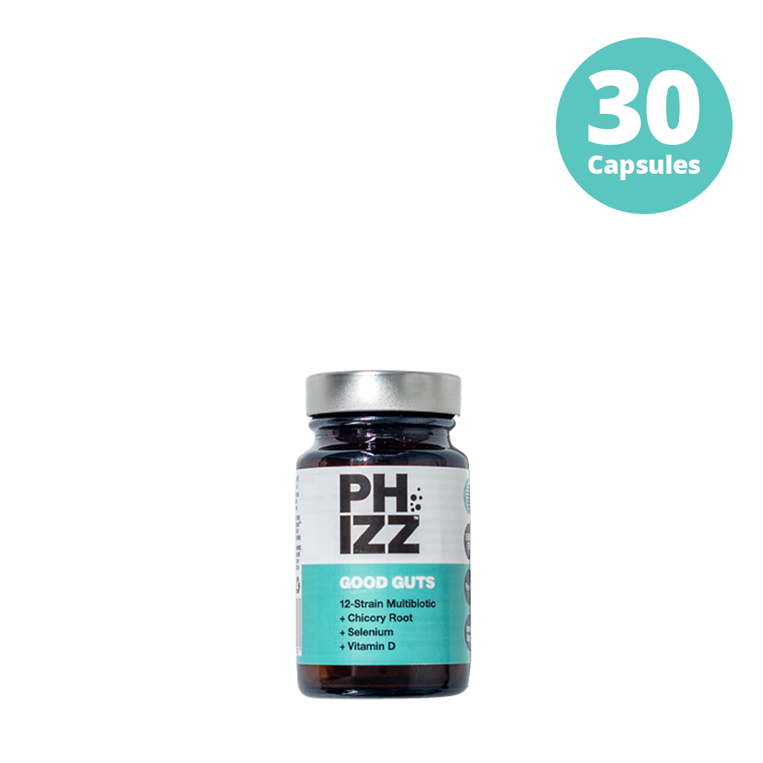 Good Guts 12-Strain Multibiotic with Vitamin D (30 capsules)