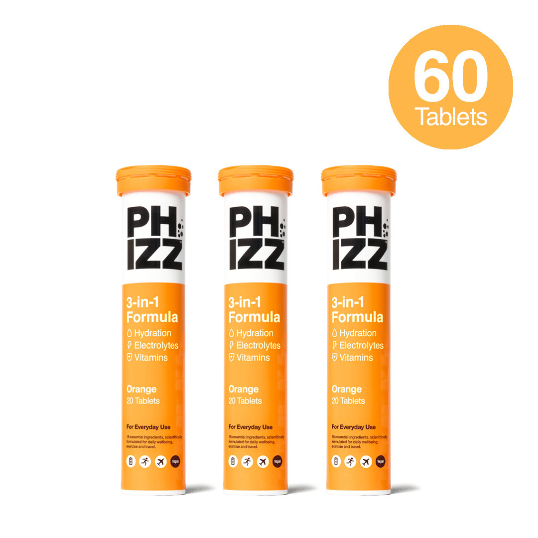 3-in-1 Hydration, Electrolytes & Vitamins Tablets