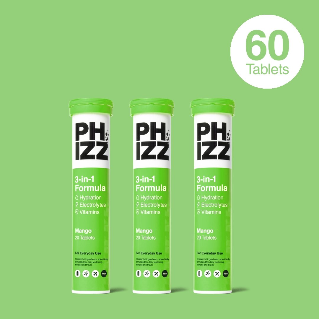 3-in-1 Hydration, Electrolytes & Vitamins Tablets