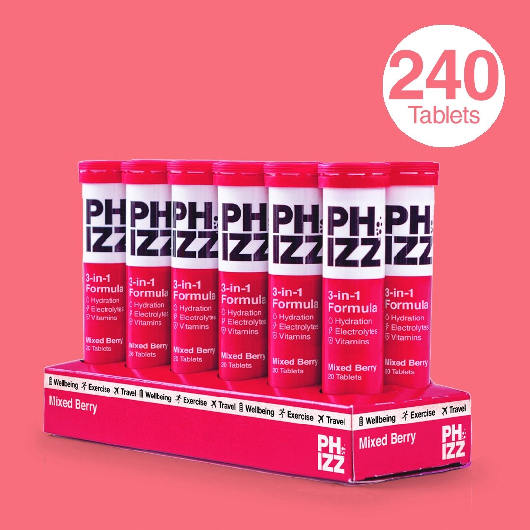 3-in-1 Hydration, Electrolytes & Vitamins Tablets