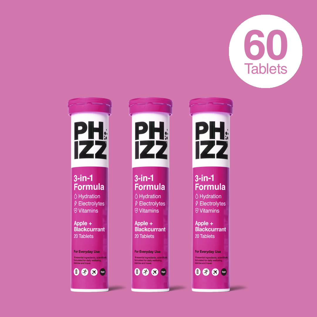 3-in-1 Hydration, Electrolytes & Vitamins Tablets
