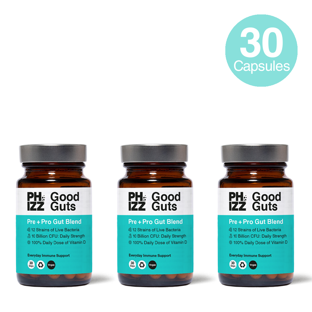 Good Guts 12-Strain Multibiotic with Vitamin D (90 capsules)