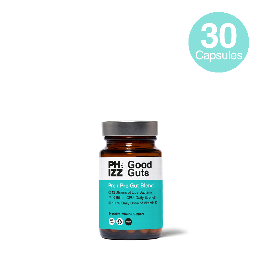 Good Guts 12-Strain Multibiotic with Vitamin D (30 capsules)