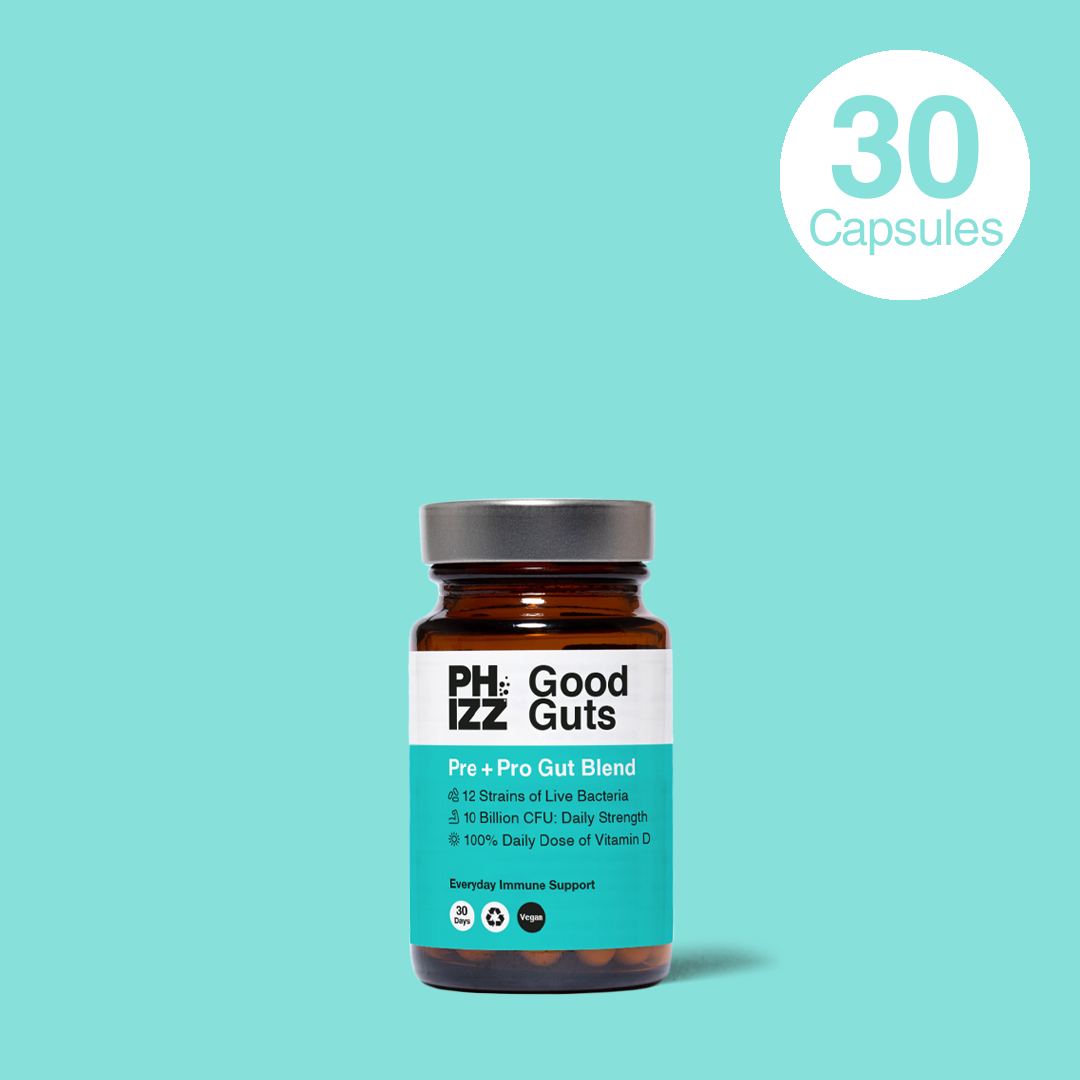 Good Guts 12-Strain Multibiotic with Vitamin D (30 capsules)